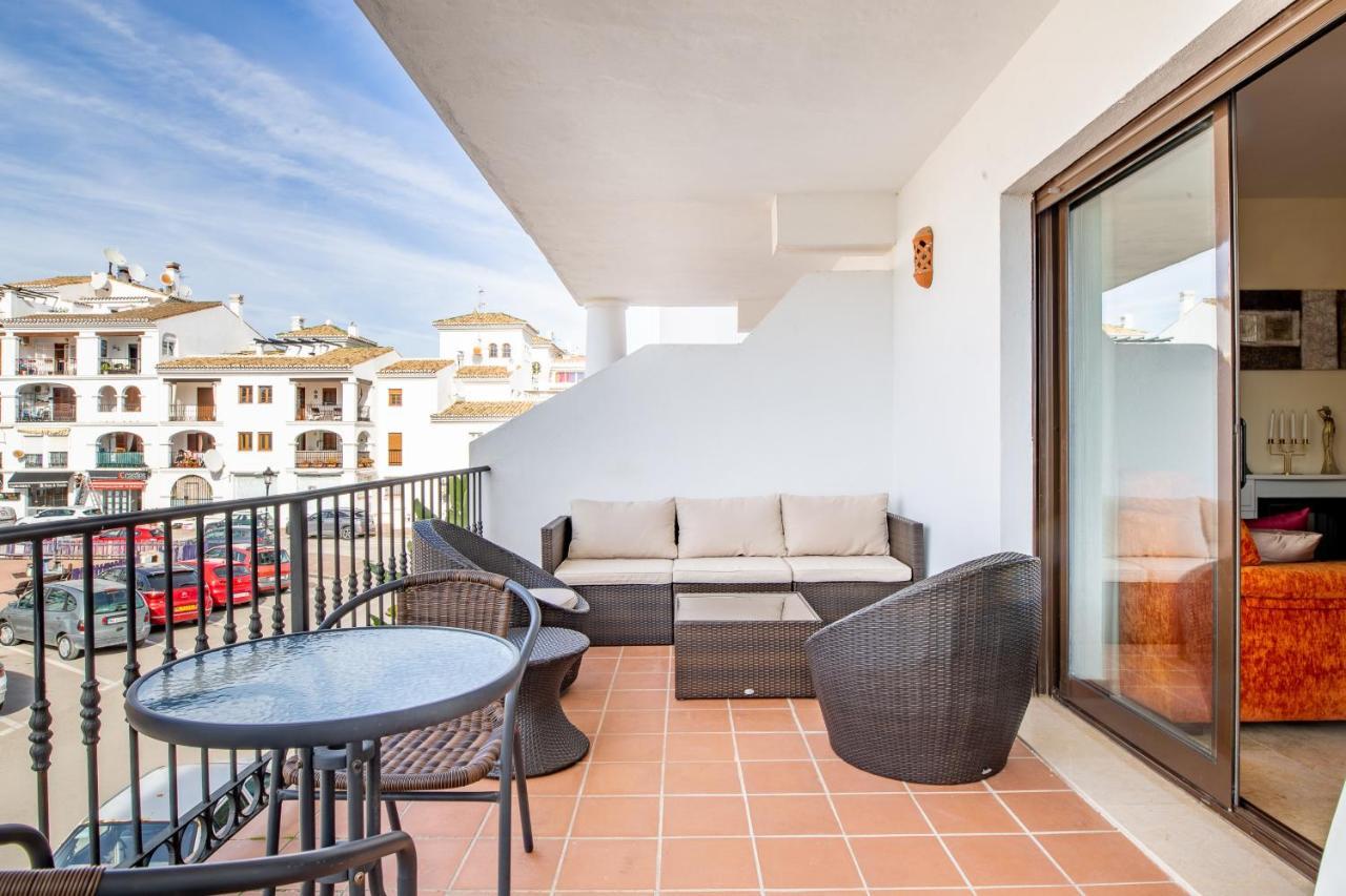 2261-Superb Apt On The Beach, On Duquesa Harbour มานิลบา ภายนอก รูปภาพ
